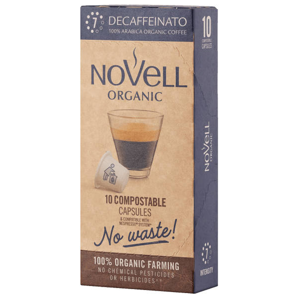 Novell Decaffeinato Nespresso®* kompatible Kapseln