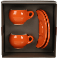 Danesi Espressotassen Set Duo Orange - 2 Tassen