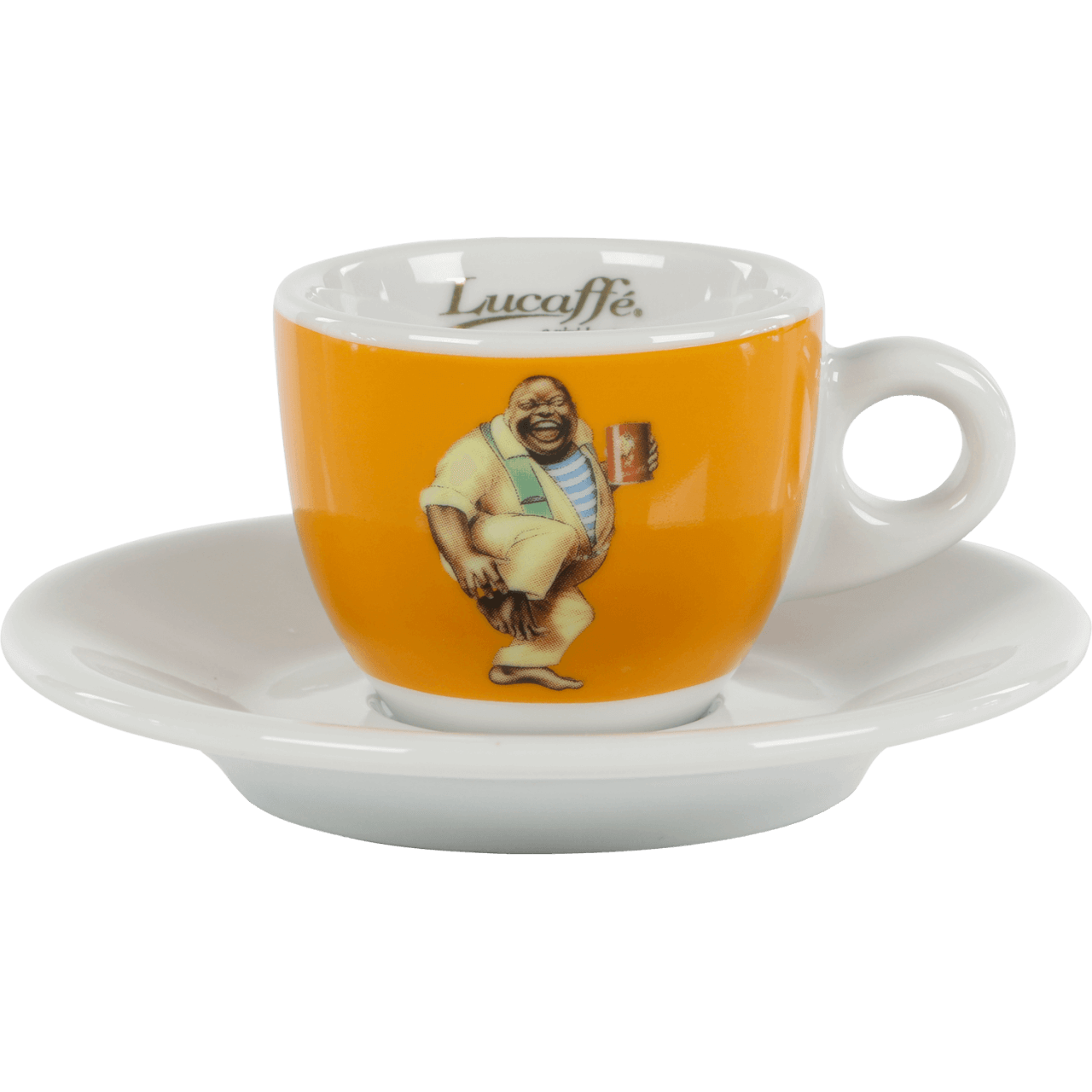 Lucaffe Espresso Tasse Classic Gelb