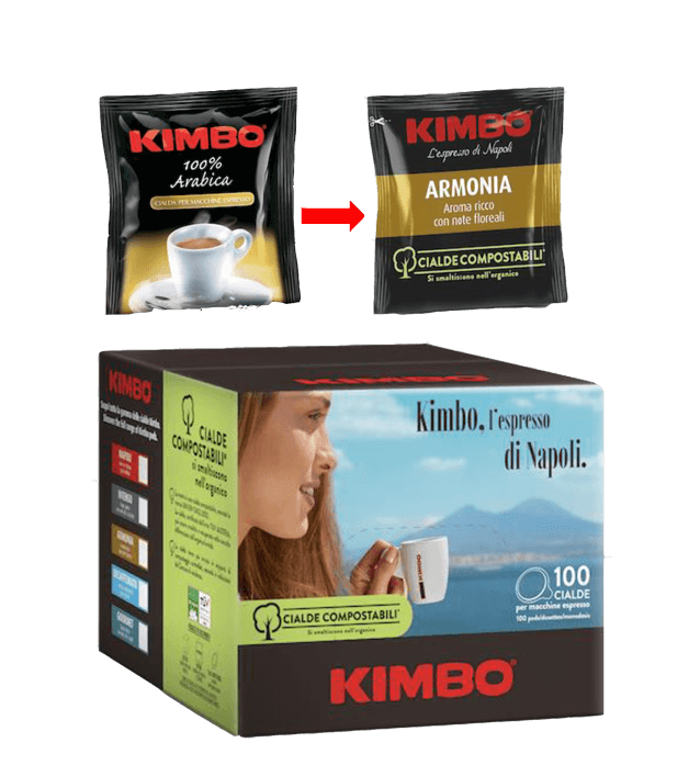 Kimbo Armonia Espresso Arabica - 100 Kaffeepads