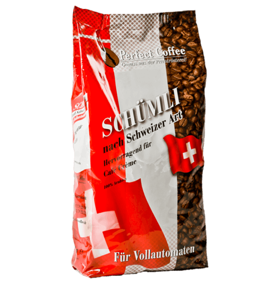 Schümli Kaffee nach Schweizer Art 1kg Bohnen
