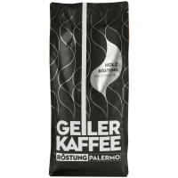 Geiler Kaffee 100% Holzröstung Palermo 1kg Bohnen